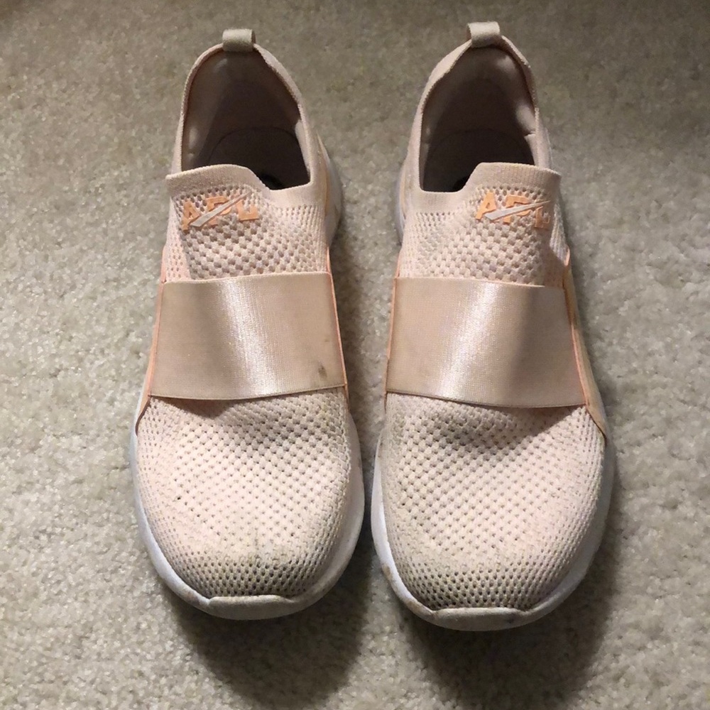 Pink APL gym shoes